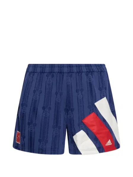 Scurt pantaloni scurți Adidas cu aplicații gri