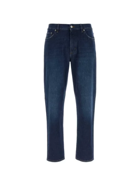 Blugi Zegna cu 5 buzunare albastru