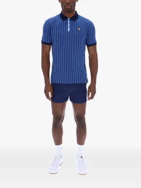 Ριγέ polo Fila μπλε
