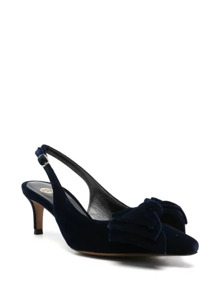 Pantofi cu toc Roberto Festa cu funde slingback albastru