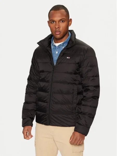 Geacă de blugi Tommy Jeans negru