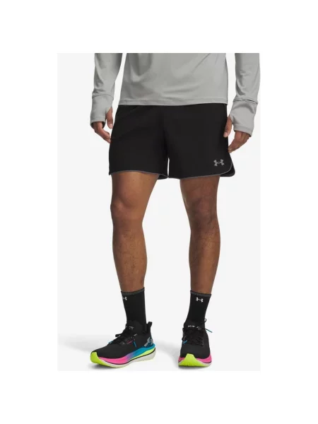 Spodenki Under Armour Velociti Pro czarno-karbonowe S czarne