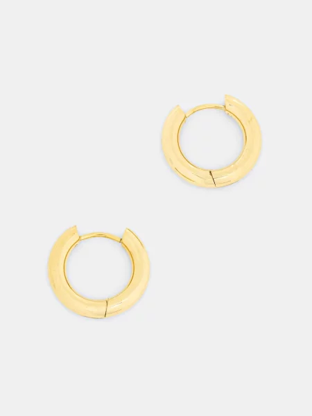 Pozlačeni uhani EDBLAD Chunky zlata