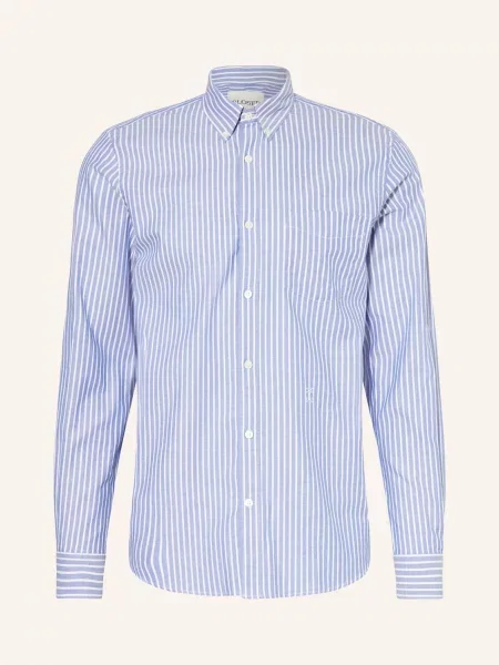 Closed Koszula Oxford Comfort Fit blau biała