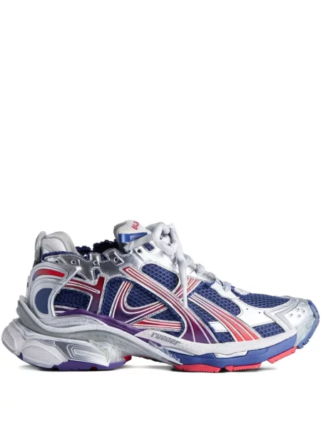 Sneakerși Balenciaga Runner cu gradient albastru