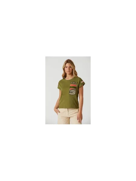 Tricou Aeronautica Militare verde