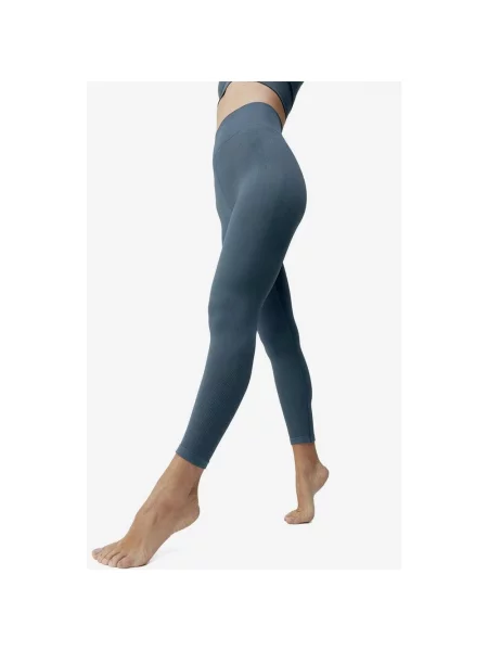 Legginsy Born Living Yoga Nina Seamless granatowe S niebieskie