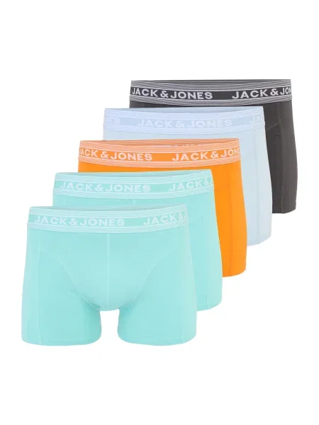 JACK & JONES Boksarice JACHUSH pastelno / antracit / meta / oranžna modra