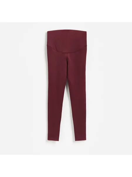 Reserved Egyszínű leggings mahagónibarna