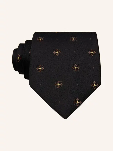 Drykorn Krawat Modern schwarz czarny