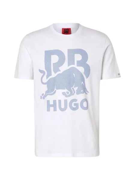 Scurt tricou Hugo alb