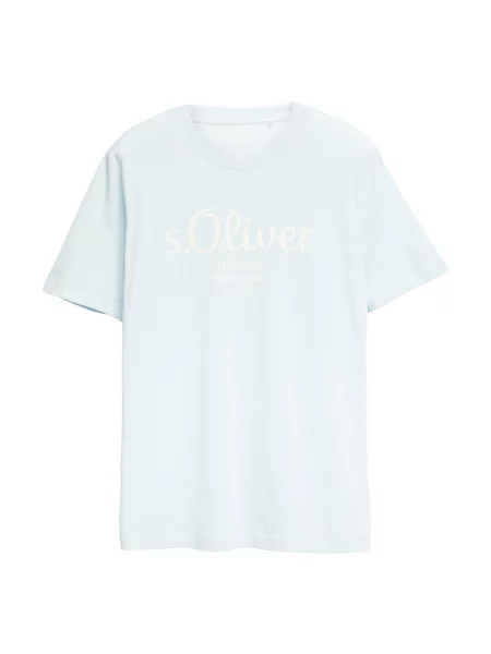 S.Oliver Tricou pastel albastru