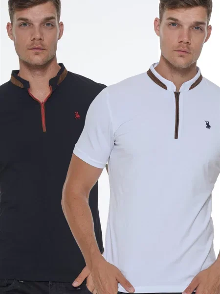 Tricou polo Dewberry negru