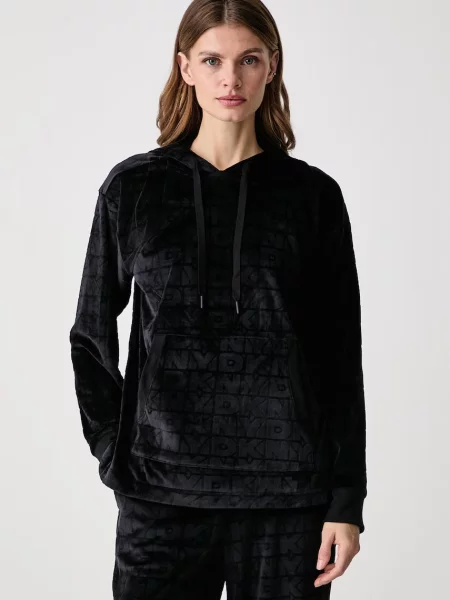 Trening Dkny din velur negru