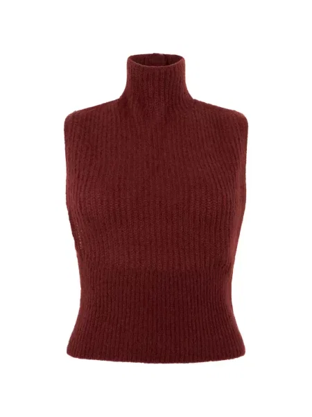 Pulover Max Mara de mohair roșu