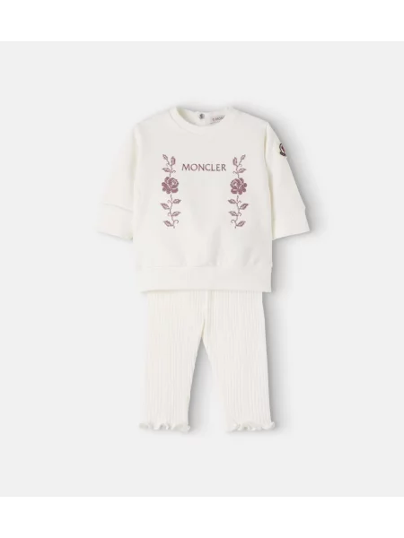 Gyerek nadrág Moncler Enfant fehér