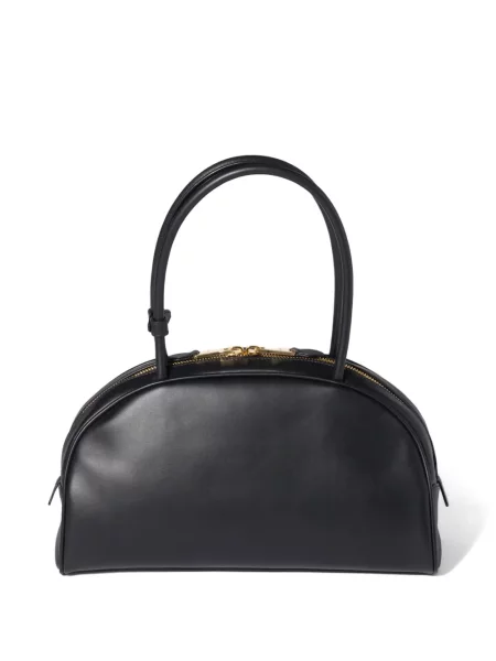 Geanta de piele Miu Miu din piele negru