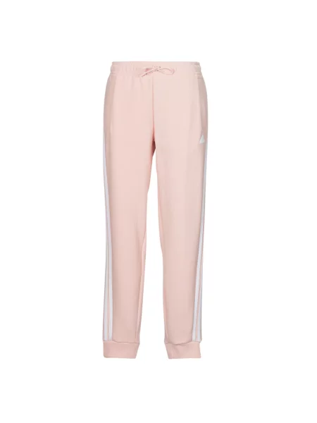 Prugaste jogger hlače Adidas bijela