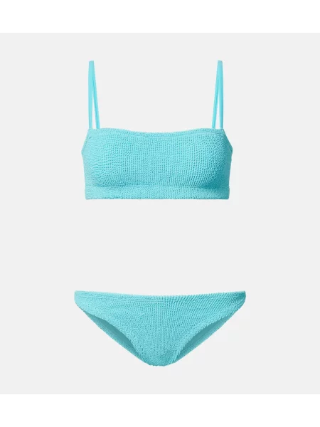 Bikini Hunza G albastru