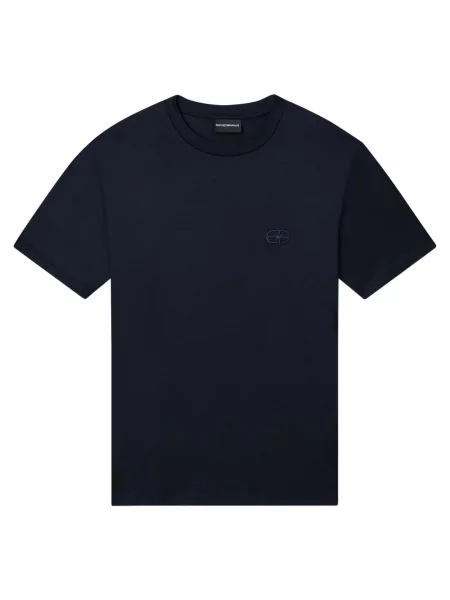 Koszulka Emporio Armani niebieska