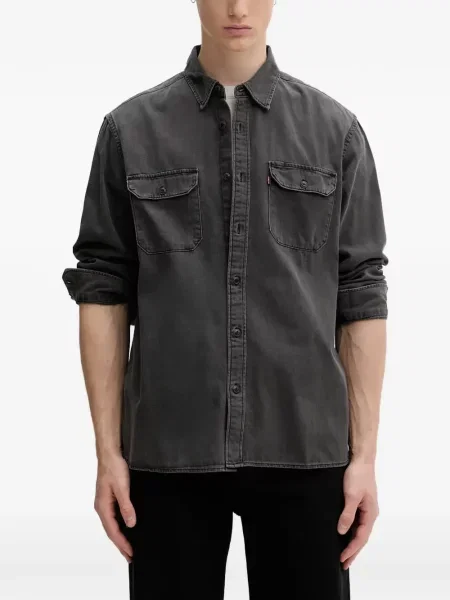 Cămașă Levi's® cu autograf cu decolteu rotund verde