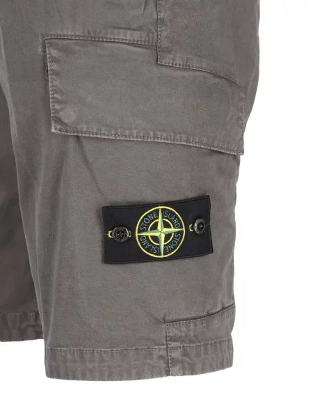 Kratke hlače kargo Stone Island kamenje siva