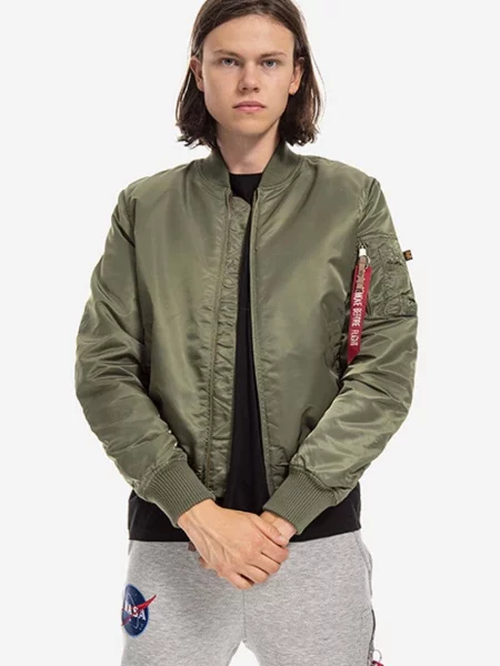 Geacă Alpha Industries verde