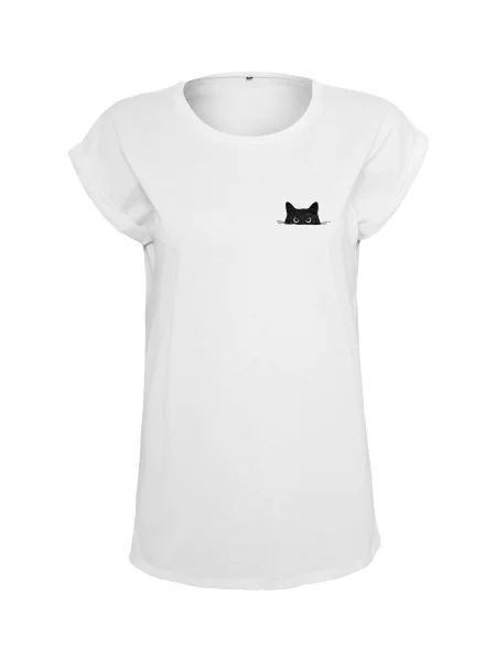 Urban Classics Tricou negru alb