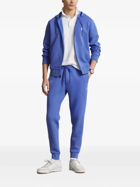 Curea Polo Ralph Lauren tricotate cu autograf cu șireturi albastru