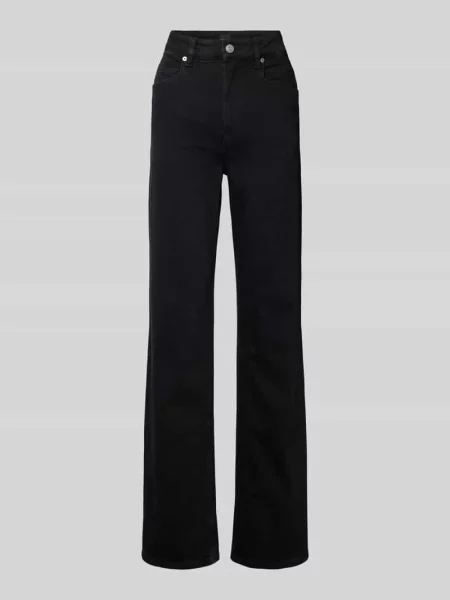 Boss Jeansy Straight Ada schwarz czarne