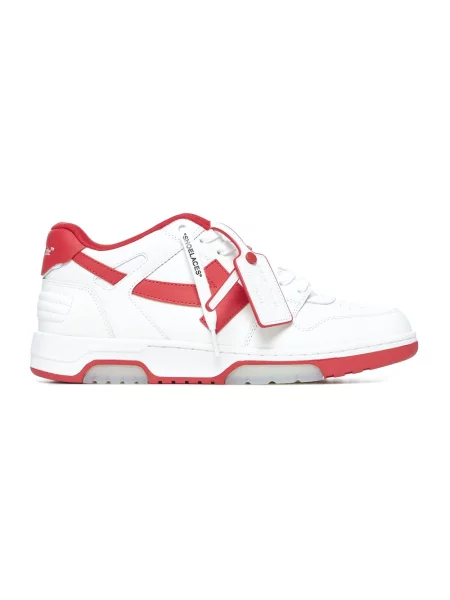 Sneakersy Off-white skórzane białe