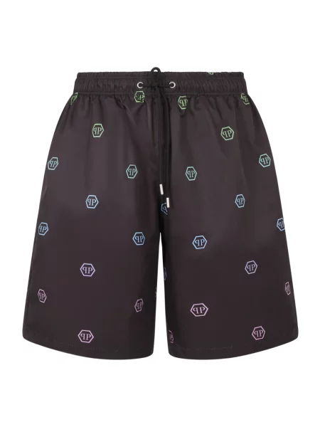 Szorty Philipp Plein czarne