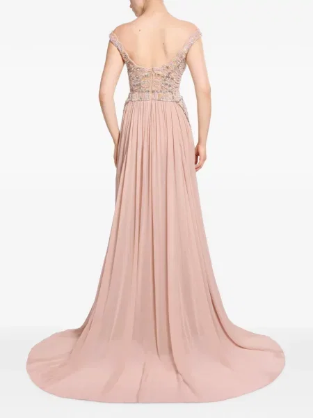 Rochie maxi Elie Saab cu broderie