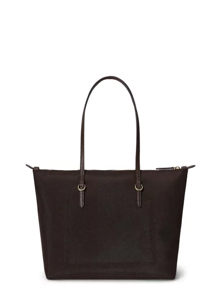Geantă shopper Lauren Ralph Lauren maro