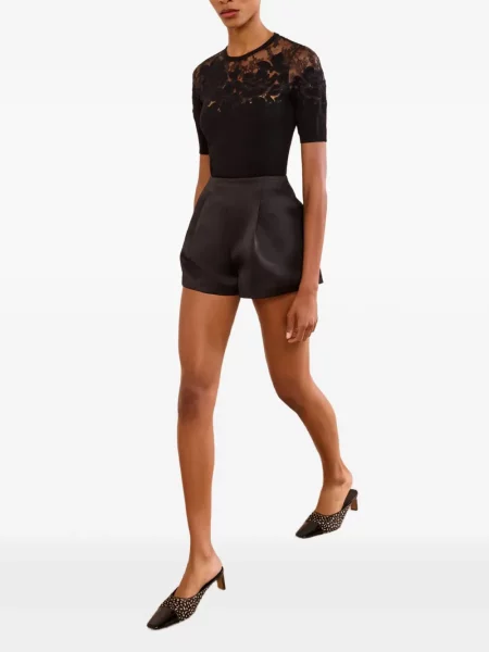 Pantaloni scurți Ulla Johnson negru