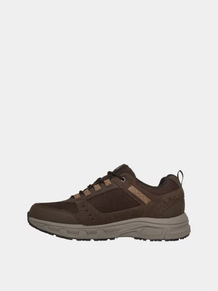 Кожаные кроссовки Skechers коричневые