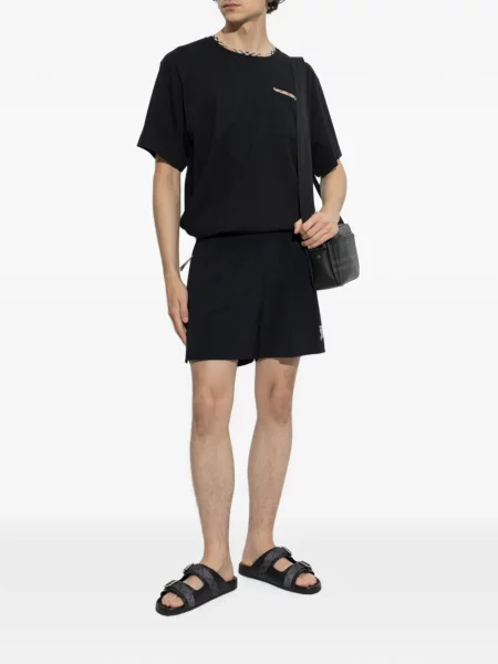 Pledinės tempti šortai Burberry juoda