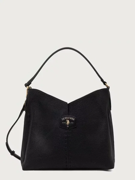 U.S. Polo Assn. geantă crossbody pentru femei CHESTNUT negru