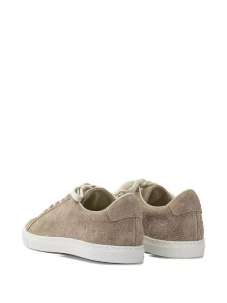 Sneakerși Common Projects din piele de căprioară maro