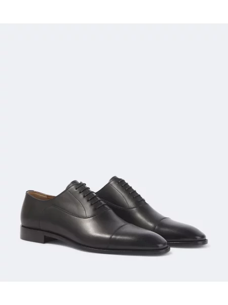 Oxford Christian Louboutin din piele negru
