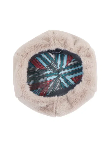 Czapka Emporio Armani beżowa