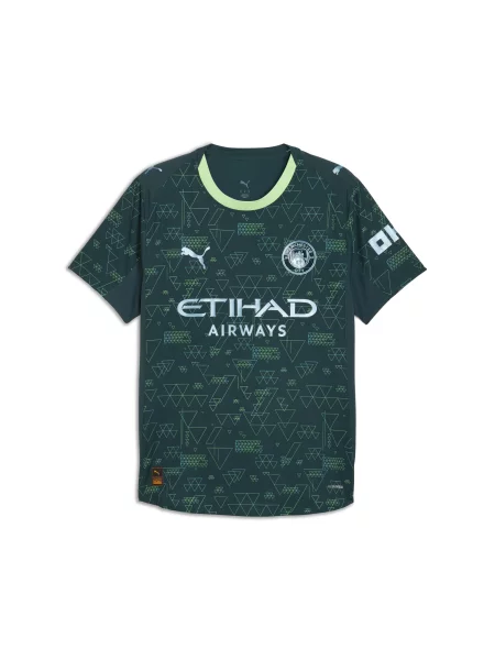 PUMA autentyczna czwarta koszulka Manchester City Akcesoria S zielony