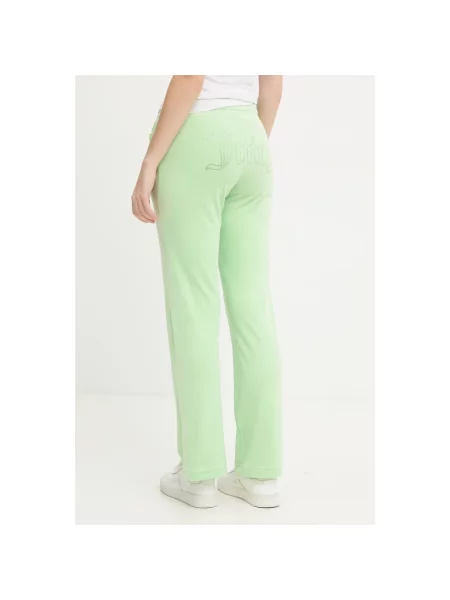 Spodnie dresowe Juicy Couture zielone