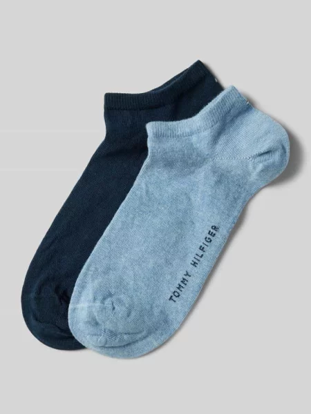 Skarpetki stopki w zestawie 2 pary Tommy Hilfiger granatowe