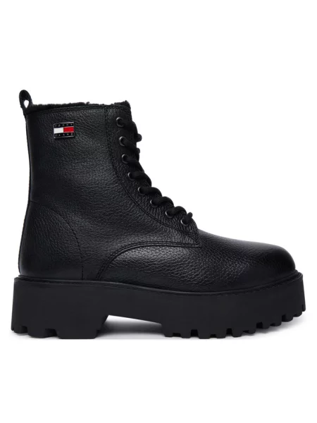 Trzewiki Tommy Jeans czarne