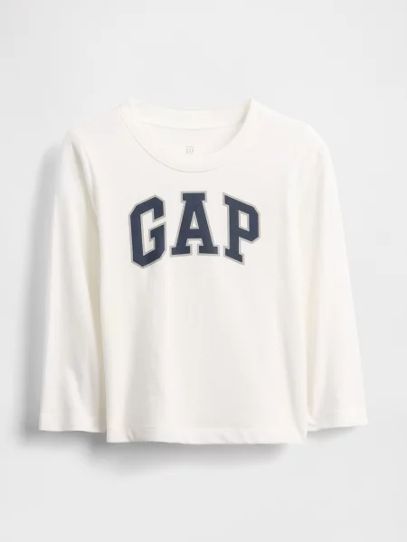 Tricou copii Gap alb