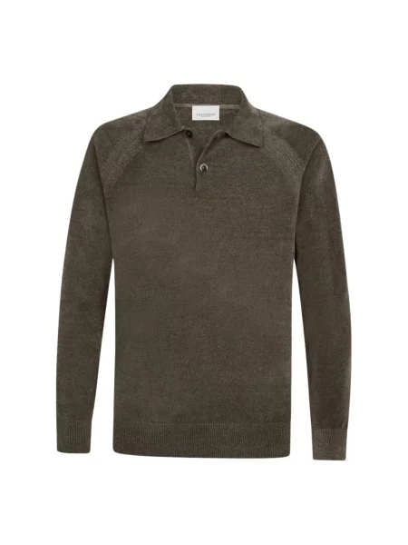 Sweter Profuomo brązowy