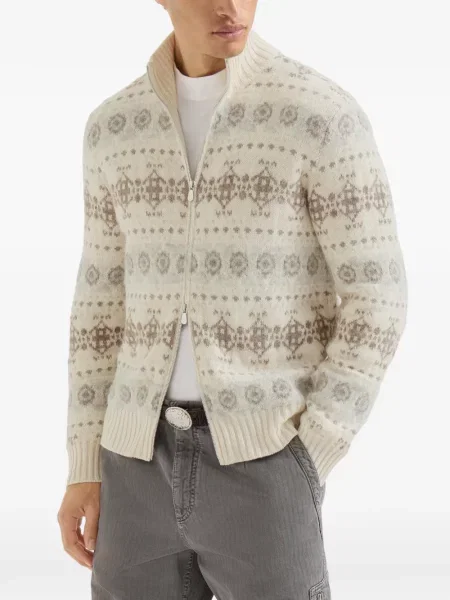 Cardigan Brunello Cucinelli din cașmir