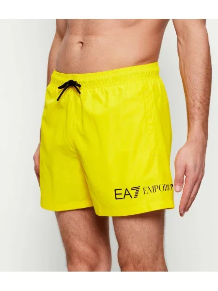 Pantaloni scurți Ea7 galben