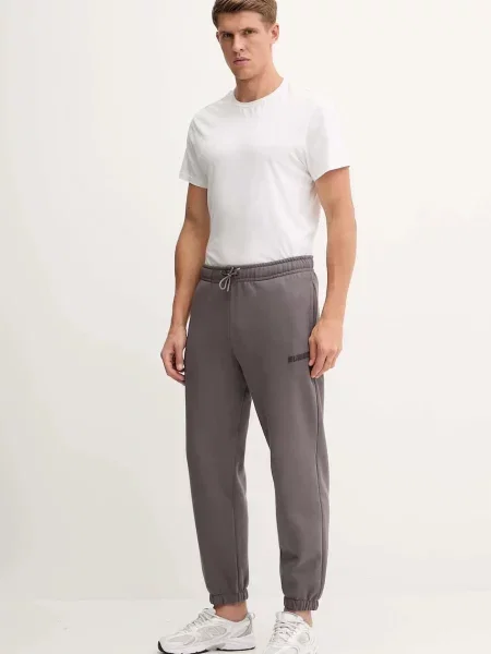 Спортивні штани Guess EMIS з принтом чорний